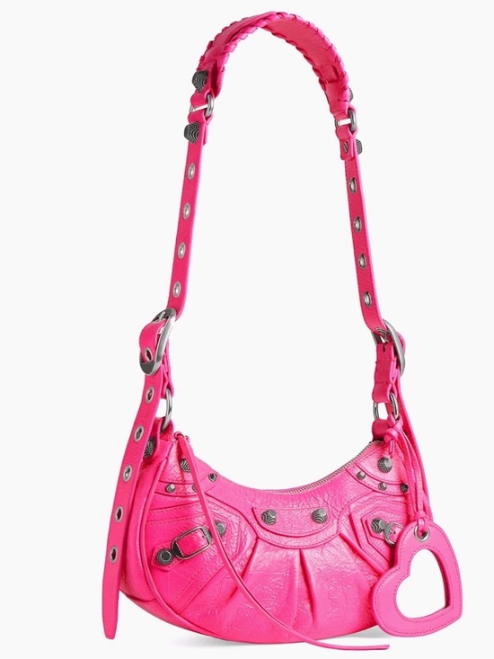 Balenciaga Handbags - Balenciaga Cagole XS Shoulder Bag Hit Pink